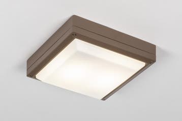 Rietveld Plafondlampen - Bruin - Kunststof, Metaal, Aluminiu, Verzenden, Nieuw