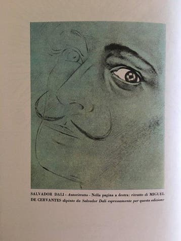 Miguel de Certavantes - Salvador Dalí - Don Chisciotte della