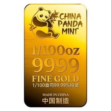 1/100 Troy Ounce - Goud .999 - 1/100 oz 9999 Fine Gold Bar