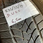 2 x Dunlop Winter Sport 5 235-55-19 Winterbanden 6,5mm, Auto-onderdelen, Banden en Velgen, 19 inch, Gebruikt, 235 mm, Band(en)