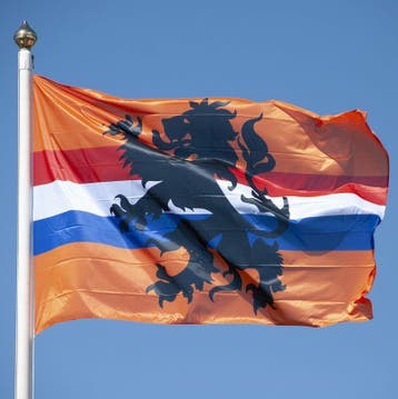 Vlag oranje + Leeuw 150×225 cm, Ophalen of Verzenden, Nieuw