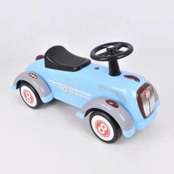 Loopauto Old Skool Lichtblauw, Loopauto Retro (Speelgoed), Ophalen of Verzenden, Nieuw