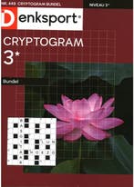 Denksport Cryptogram Bundel - 449 2025, Boeken, Verzenden, Nieuw, Sport en Vrije tijd