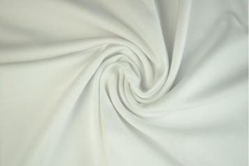 10 meter french terry - Wit, Hobby en Vrije tijd, Stoffen en Lappen, 120 cm of meer, Wit, Ophalen of Verzenden, Katoen