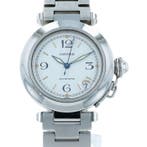 Cartier - Pasha C Date - 2324/W31015M7 - Unisex - 2000-2010, Sieraden, Tassen en Uiterlijk, Horloges | Heren, Nieuw