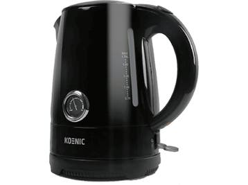 Koenic -  Kwk 4331 B Waterkoker  - Zwart, 1 tot 2 liter, Verzenden, Nieuw
