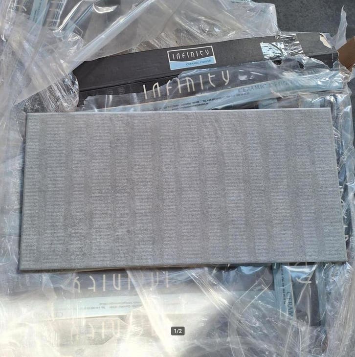 SALE - Decor Soho Grey 30x60cm, 14m2 -, Diversen, Overige Diversen, Nieuw, Ophalen of Verzenden
