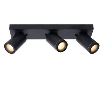 Zwarte plafondspot Taylor, aluminium, IP44, Ophalen of Verzenden, Nieuw, Modern