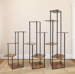Hoek Plantenrek 4/5/6 Lagen – Metaal en Hout, Compact Design, Verzenden, Nieuw