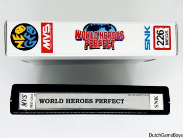 Neo Geo MVS - World Heroes Perfect, Spelcomputers en Games, Verzenden, Gebruikt