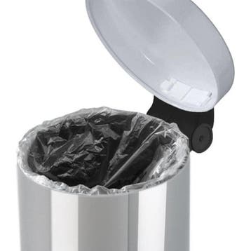 Hailo Solid S pedaalemmer 4l - RVS, Huis en Inrichting, Woonaccessoires | Prullenbakken, Verzenden, Nieuw