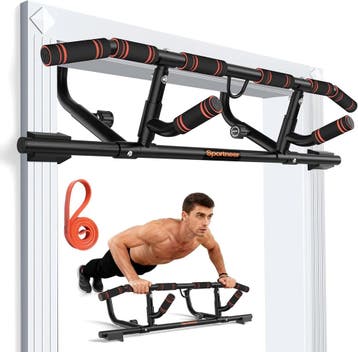 Pull-up Bar voor Deur | 58-92cm | Retourdeal - 34% Korting, Ophalen of Verzenden, Zo goed als nieuw, Rug, Oprekstang