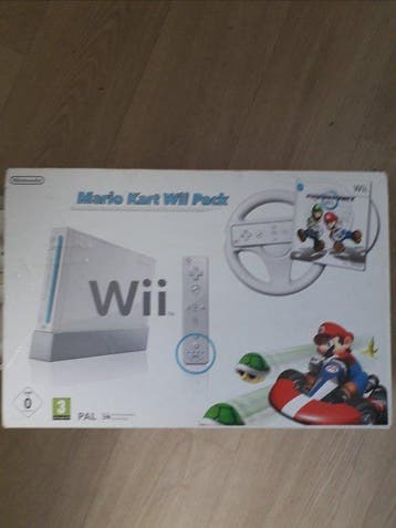 Nintendo - Wii - Mario Kart Wii Pack - Spelcomputer - In, Nieuw