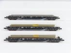 Minitrix N - 3566 - Modeltrein goederenwagon (3) - 3x, Hobby en Vrije tijd, Nieuw
