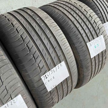 2 x Continental PremiumContact 6 315-35-22 RFT Zomerbande..., Gebruikt, Overige maten, Ophalen of Verzenden, Band(en)