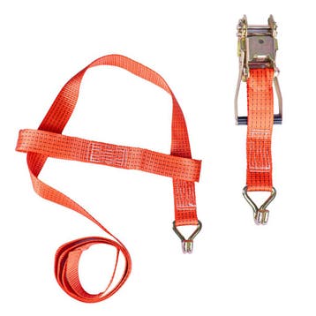 Industriële spanband - 3 meter - 50mm - 5000kg - Met harnas, Ophalen of Verzenden, Nieuw