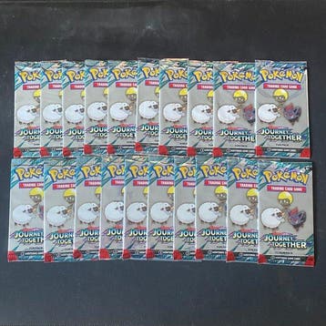 Pokémon - 20 Booster pack - 20x Journey Together fun pack, Hobby en Vrije tijd, Nieuw