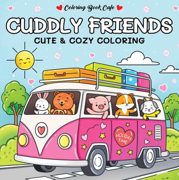 Cute & Cozy - Cuddly Friends Kleurboek | Rebo Productions -, Verzenden, Nieuw