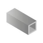 RVS rechthoekig koker 150 x 100 x 3 mm gelegenheid, Doe-het-zelf en Verbouw, Metalen, Ophalen, Nieuw