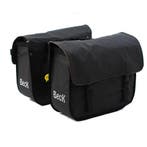 Beck Dubbele Fietstas Organic Bruine bies, Verzenden, Nieuw