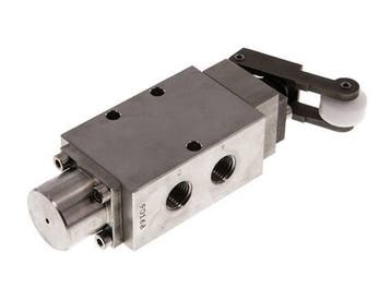 5/2 G1/4  Rolbediend  Hefboom Ventiel RVS, Verzenden, Nieuw