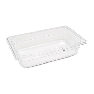 Gastronorm Bak - 1/4 GN - 6,5 cm Diep - Polycarbonaat, Verzenden, Nieuw in verpakking, Transport en Opslag