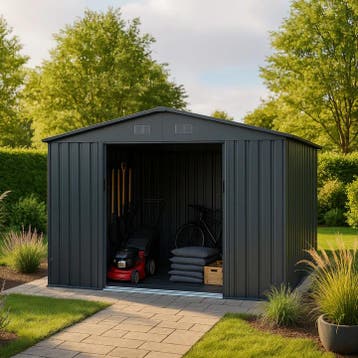 Metalen gereedschapsschuur / Tuinschuur / Berging XXL - Incl, Tuin en Terras, Verzenden, Nieuw
