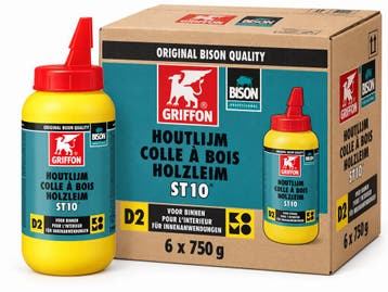 Griffon houtlijm st10 6 stuks, 750 gram, Verzenden, Nieuw