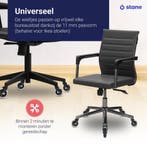 Stane Bureaustoel Wieltjes bureaustoelwielen - Zwenkwielen -, Ophalen of Verzenden, Zo goed als nieuw