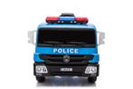 Politietruck 12V elektrische rit op vrachtwagen blauw, Ophalen of Verzenden, Nieuw