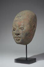 Een bronzen masker - Ife - Benin - Nigeria