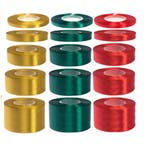 Kerstlint, alle populaire kleuren satijn lint voor kerstmis, Ophalen of Verzenden, Nieuw