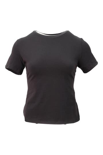 Organic Basics T-shirt in maat L Zwart, Kleding | Dames, T-shirts, Organic Basics, Verzenden, Zo goed als nieuw, Zwart