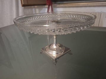 Tafelmiddenstuk - .800 zilver - Antica Alzata