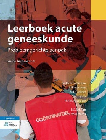 9789036818964 Leerboek acute geneeskunde | Tweedehands, Boeken, Verzenden, Zo goed als nieuw, Vugt, A.B. van