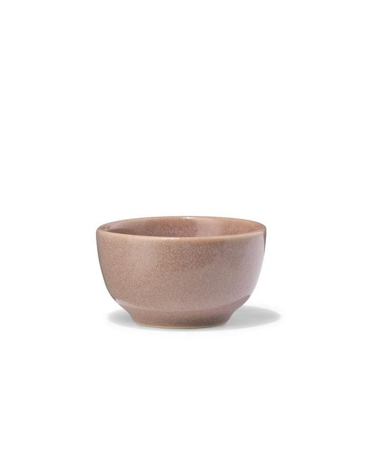 HEMA Hoog schaaltje Ø7cm PUUR reactief glazuur taupe, Huis en Inrichting, Keuken | Keukenbenodigdheden, Nieuw, Verzenden