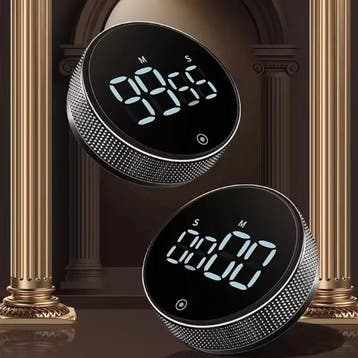 Magnetische Keukentimer – Digitaal met Draaiknop Timer, Huis en Inrichting, Woonaccessoires | Klokken, Verzenden, Nieuw