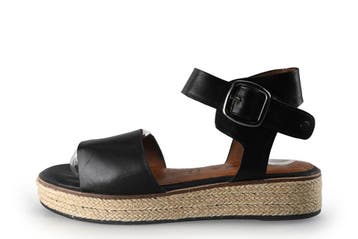 No Stress Sandalen in maat 40 Zwart, Kleding | Dames, Schoenen, Verzenden, Zwart, Sandalen of Muiltjes, Zo goed als nieuw
