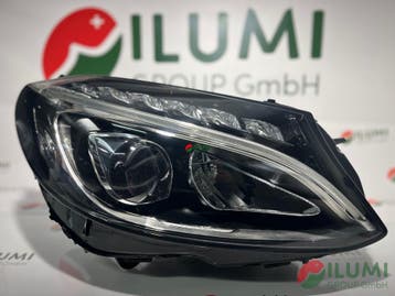 MERCEDES C W205 VOLL LED KOPLAMP RECHTS KPL A2059067403 ==, Verzenden, Gebruikt, Mercedes-Benz