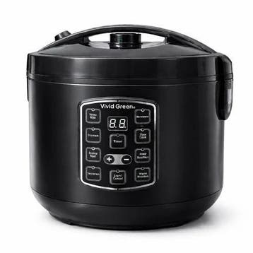 Rijstkoker met Stomer - 1.8L -Slowcooker met Timer 10 portie, Verzenden, Zo goed als nieuw