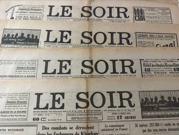 Le Soir (volé) : Ensemble de 4 fascicules « Le Trésor de, Boeken, Nieuw