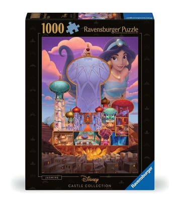 Disney Kastelen Aladdin Jasmine Puzzel (1000 stukken), Ophalen of Verzenden, Nieuw