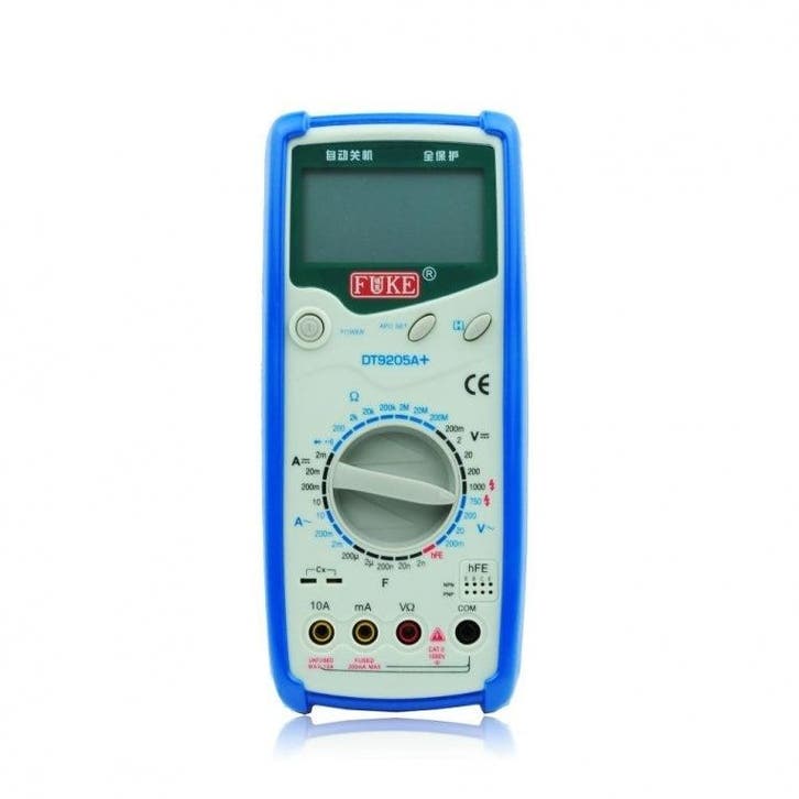 Digitale multimeter DT9208A+, Doe-het-zelf en Verbouw, Gereedschap | Handgereedschap, Ophalen of Verzenden