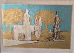 Salvatore Fiume (1915-1997) - Asino Con Donna
