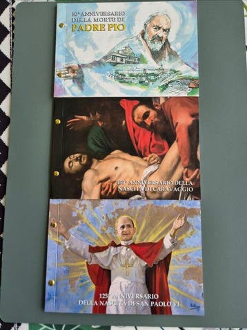 Vaticaan. 2 Euro 2018/2022 (3 monnaies) (Zonder