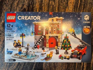 Lego Set - 10263 - Creator Expert - Winter Village Fire, Nieuw
