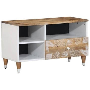 Lage kast industrieel 80cm | Laatste Stuk!, Huis en Inrichting, Kasten | Televisiemeubels, Gebruikt, Minder dan 100 cm, Metaal