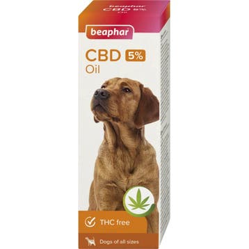 Beaphar Cbd-Olie Hond 5% 10 ml, Verzenden, Nieuw