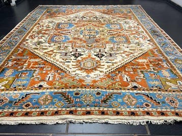 Heriz Art Deco - Vloerkleed - 365 cm - 270 cm, Nieuw