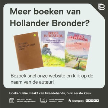 Boerin in Frankrijk - Hollander Bronder 9789021503790, Verzenden, Gelezen, Hollander Bronder